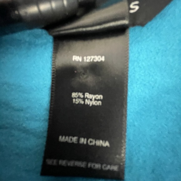 Ali Miles Tunic Size 1X Long Sleeve Women's Art To Wear Artsy Boho Rayon Stretch - Picture 9 of 14